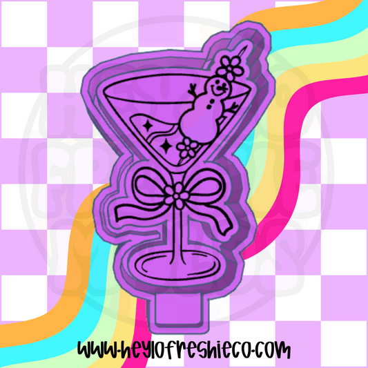 Snowman Cocktail Silicone Mold