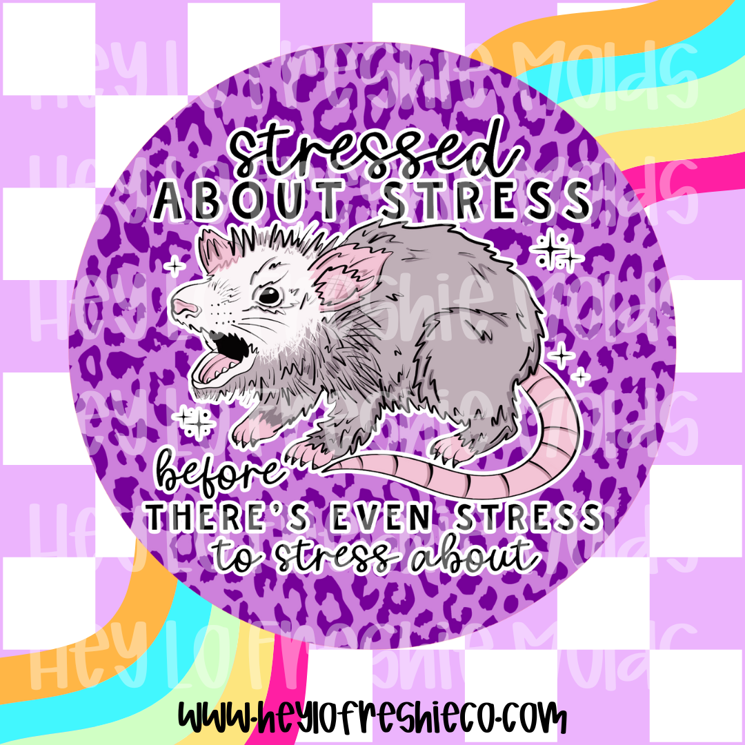 Round Cardstock | Stressed About Stress