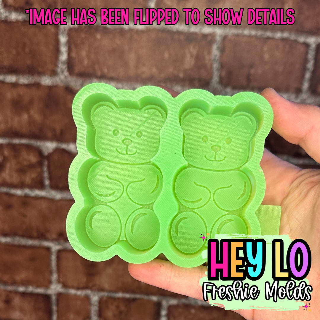 Gummy Bear Vents Silicone Mold