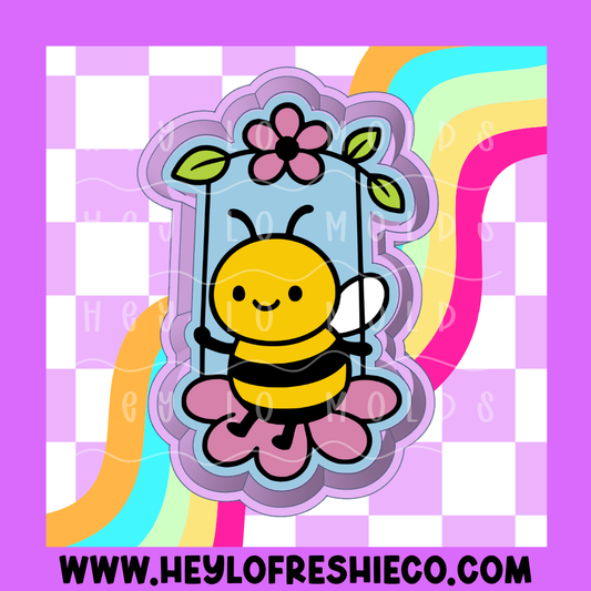 Swinging Bee Silicone Mold