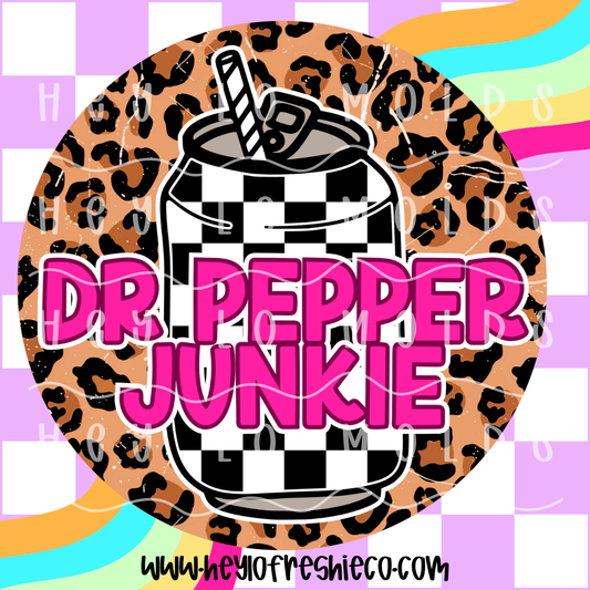 Round Cardstock 066 | Dr Pepper Junkie