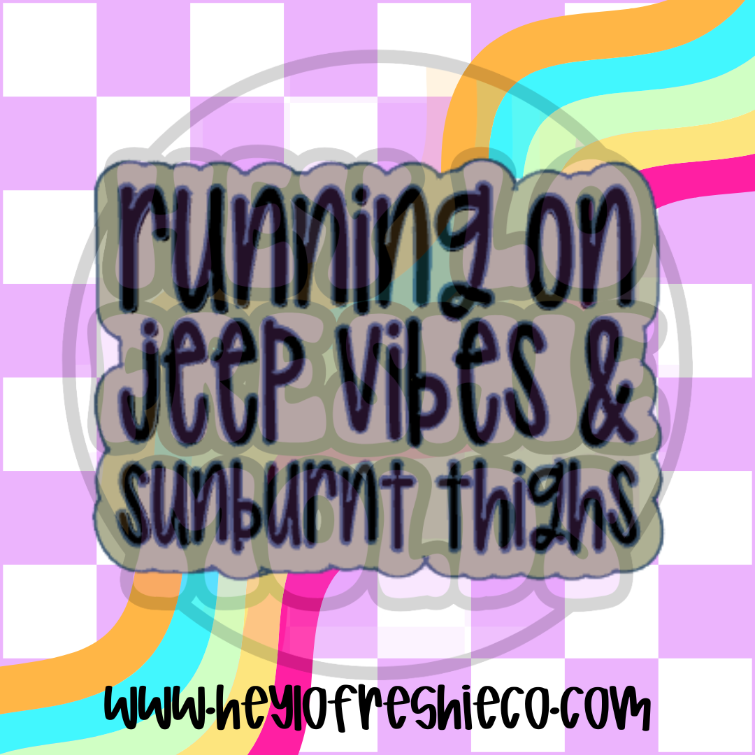 "Running On"  Silicone Molds