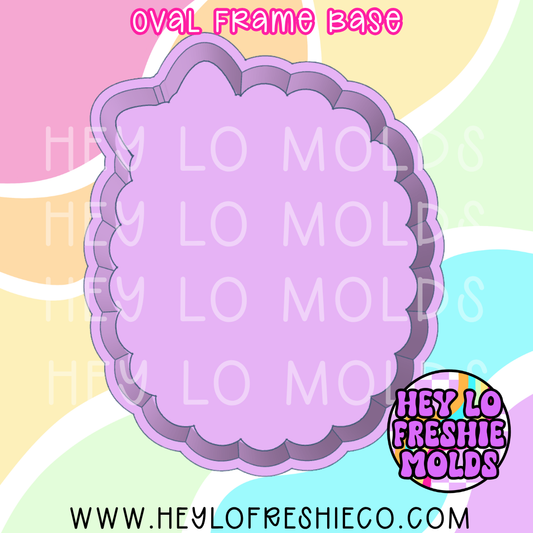 Oval Bow Frame Base Silicone Mold