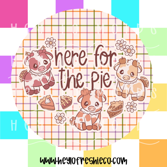 Round Cardstock 220 | Here For The Pie Cows