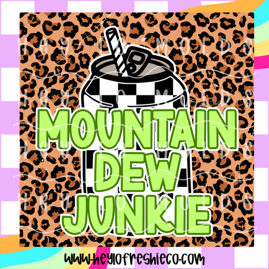 Square Cardstock | Mountain Dew Junkie