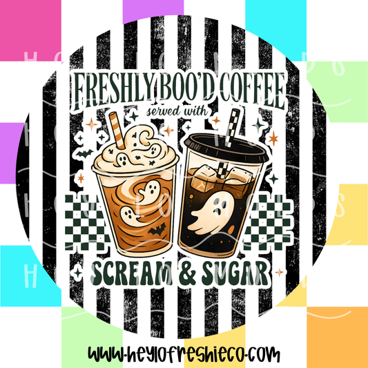 Round Cardstock 221 | Freshly Boo'd Coffee