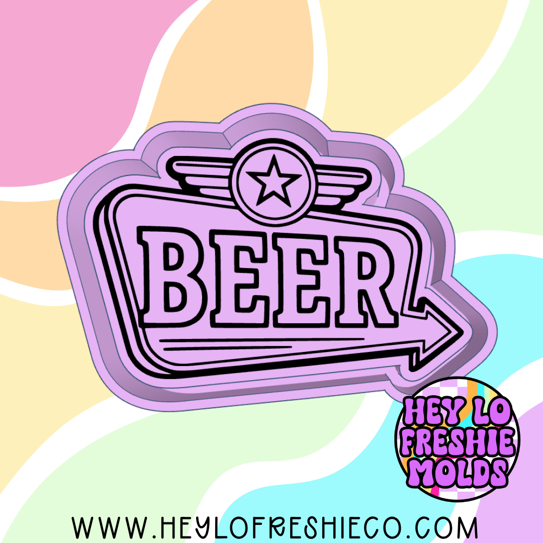 Beer Sign Silicone Mold