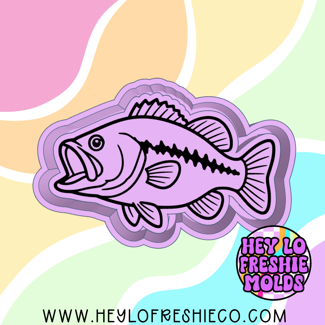 Bass Fish Silicone Mold