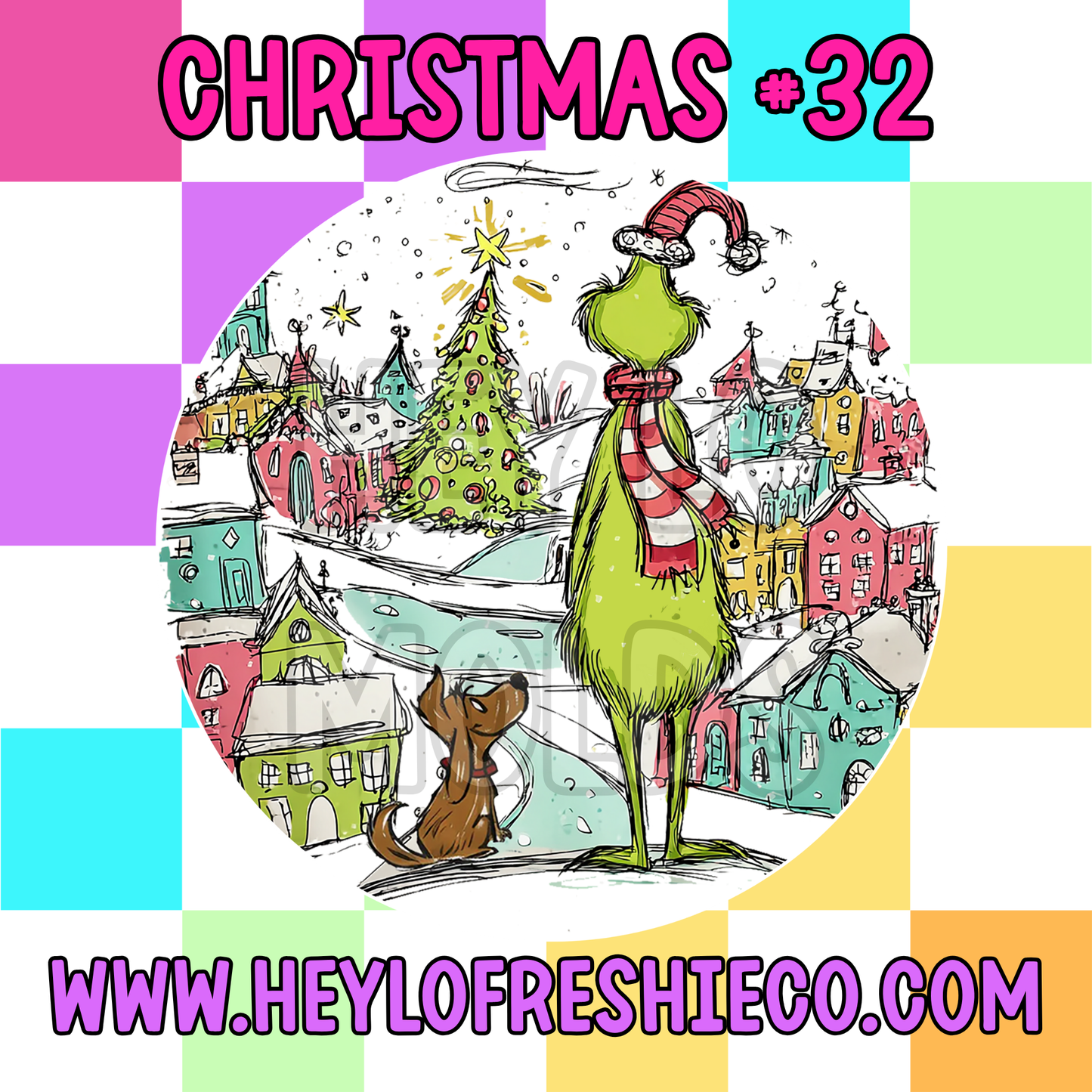 Pick Your Own (2.5 Inch Round) Cardstock - Christmas