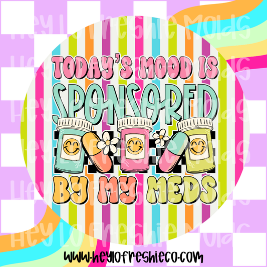 Round Cardstock | Today's Mood Sponsored By My Meds