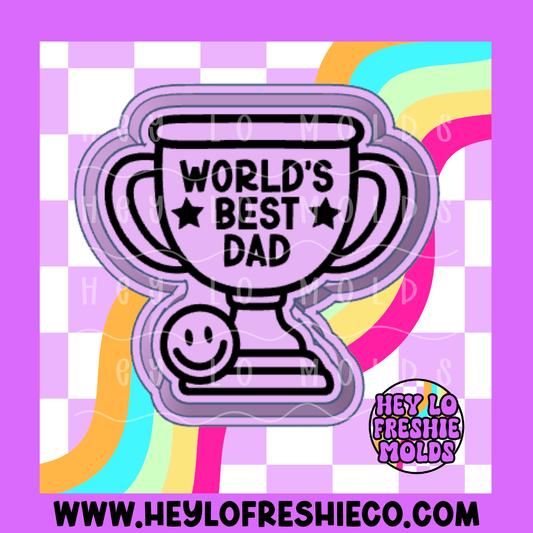 Worlds Best Dad Silicone Mold