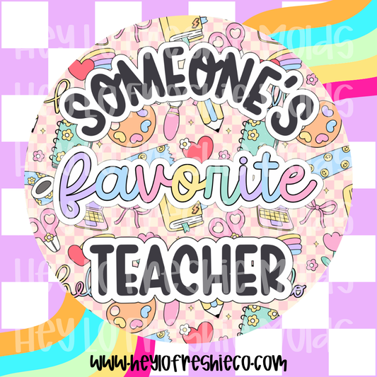 Round Cardstock 161 | Someone's Favorite Teacher