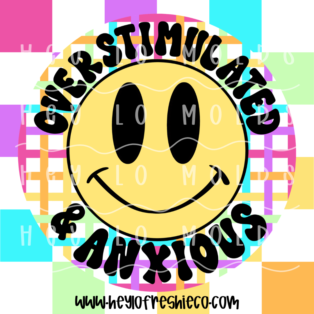 Round Cardstock 229 | Overstimulated And Anxious