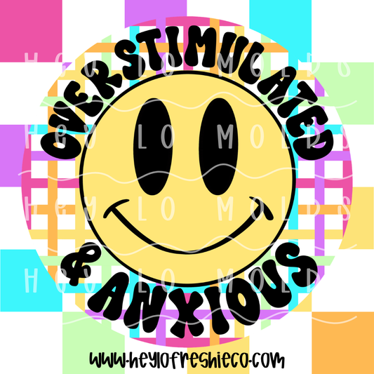 Round Cardstock 229 | Overstimulated And Anxious