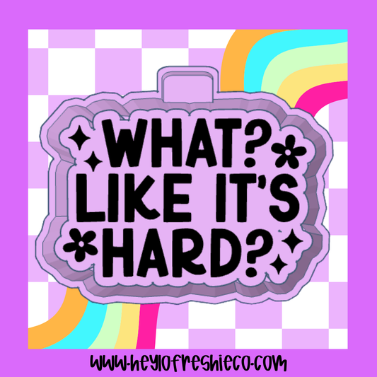 What? Like It's Hard Silicone Mold