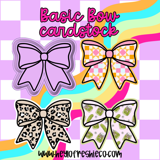 Basic Bow Cardstock Grab Bag | 10 Count