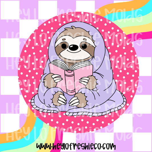 Pick Your Own Cardstock | Sloth With Book
