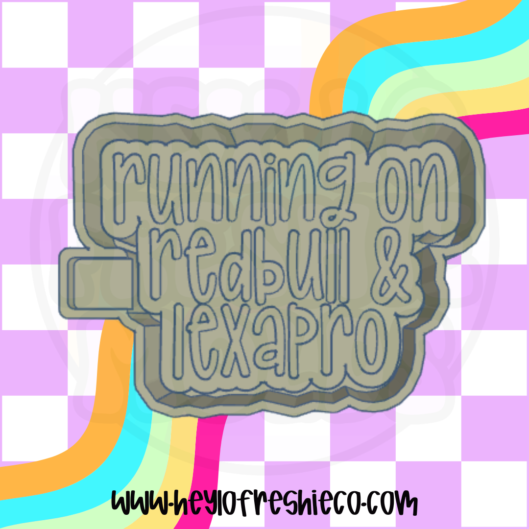 "Running On"  Silicone Molds