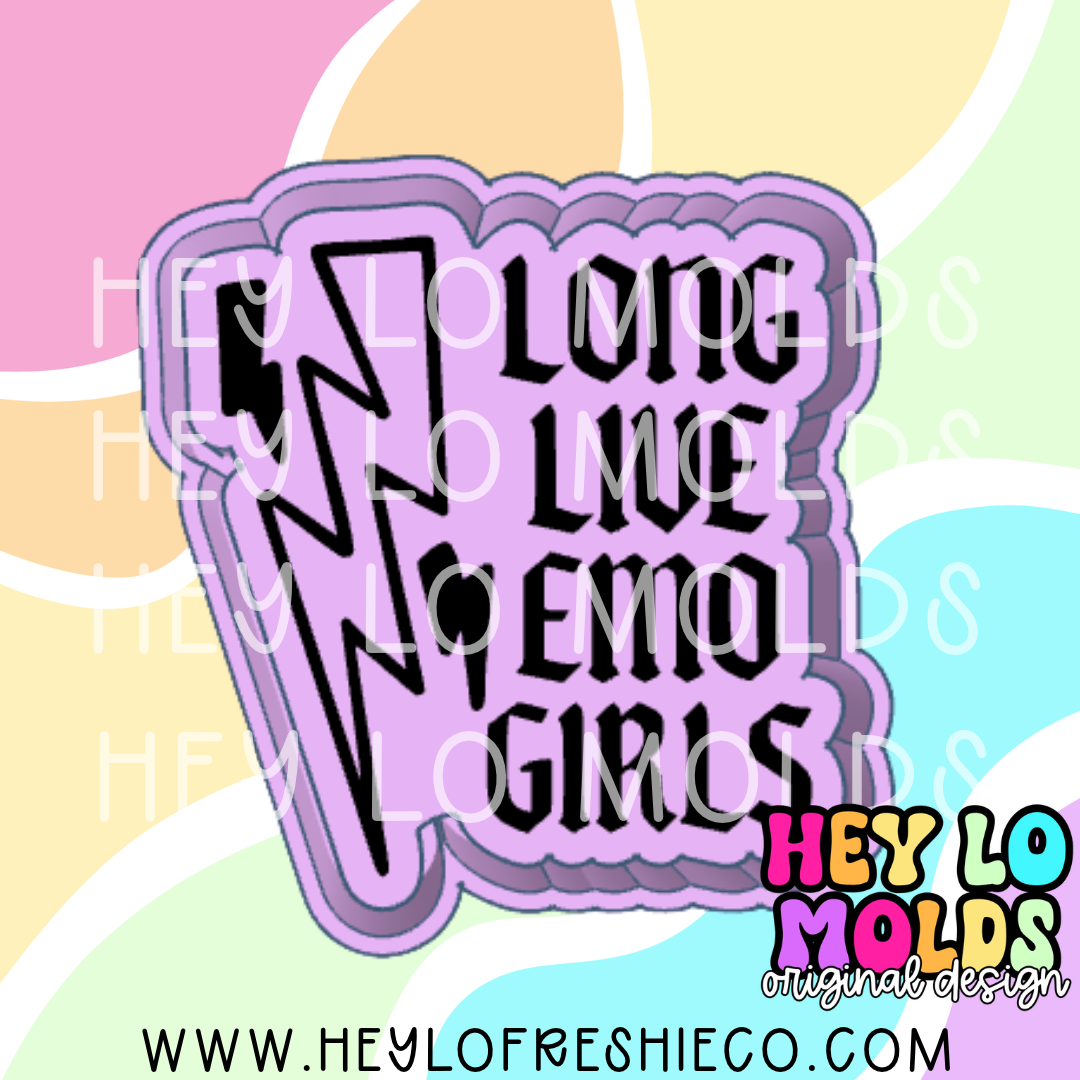 Long Live Emo Girls (Lightning) Silicone Mold