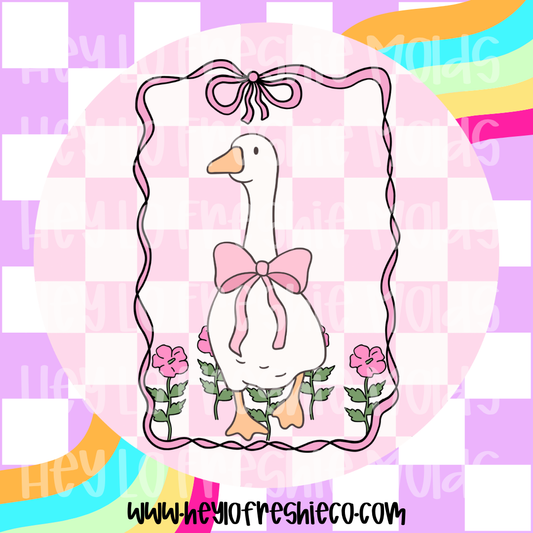 Round Cardstock 089 | Goose Frame