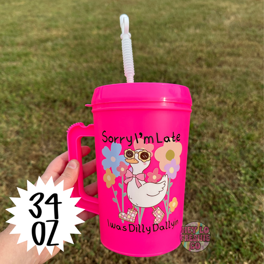Dilly Dallying | 34 OZ Trucker Mug