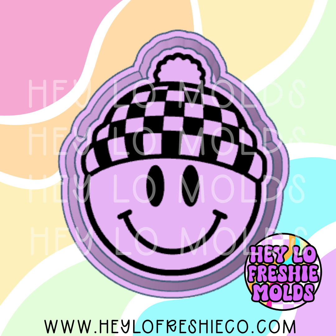 Smiley Beanie Silicone Mold