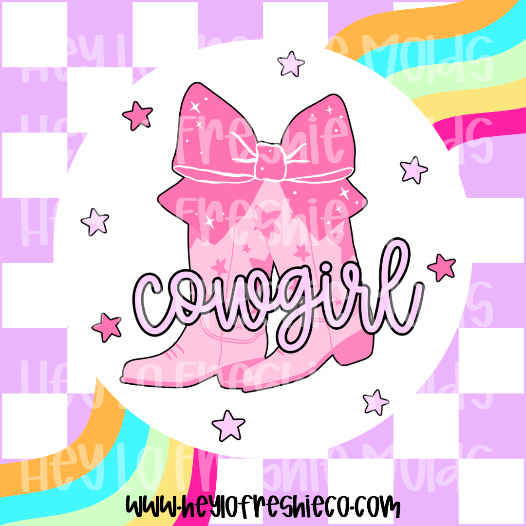 Round Cardstock | Cowgirl