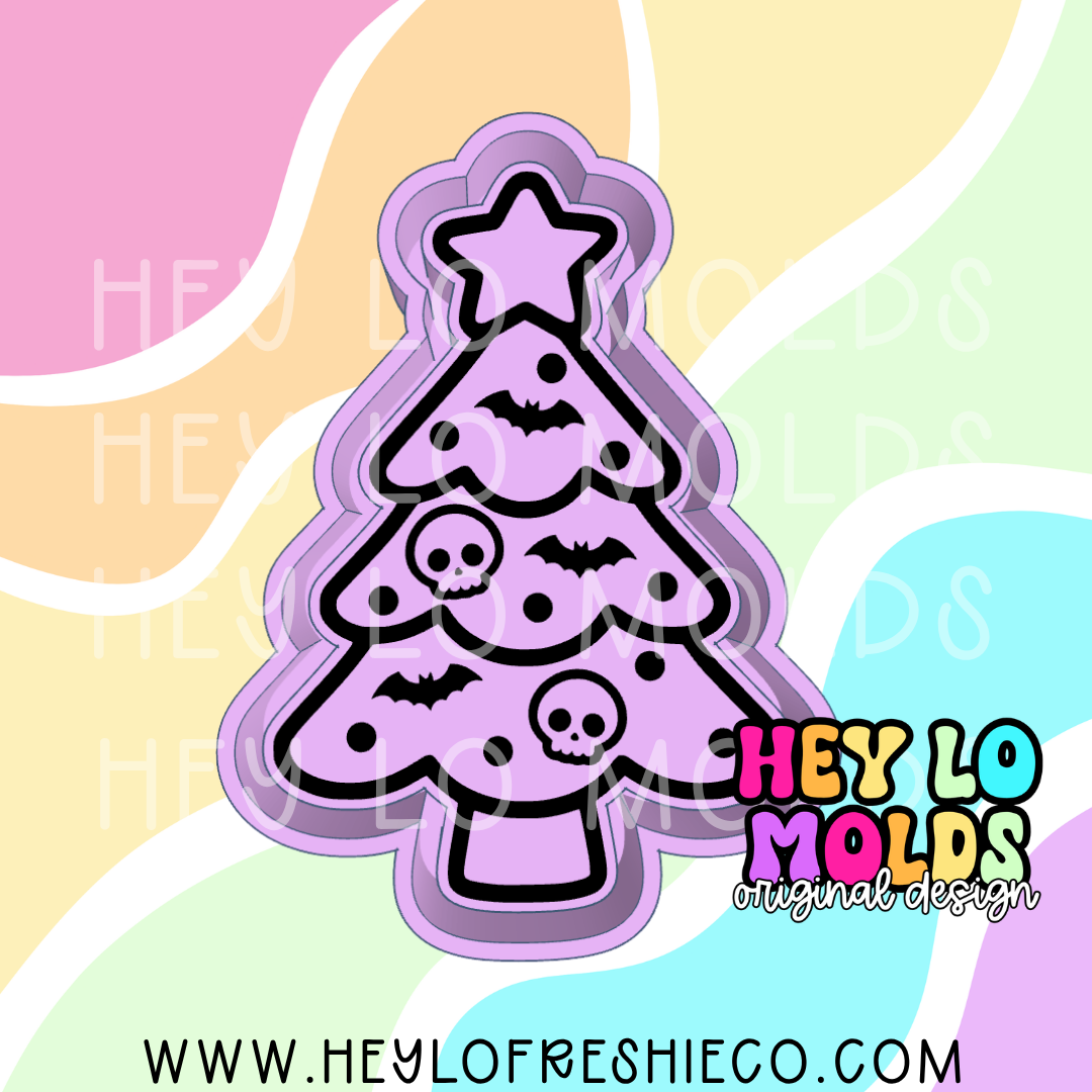 Spooky Christmas Tree Silicone Mold