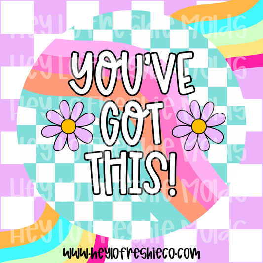 Round Cardstock | You've Got This