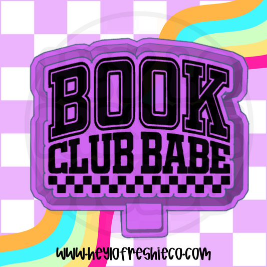 Book Club Babe Silicone Mold