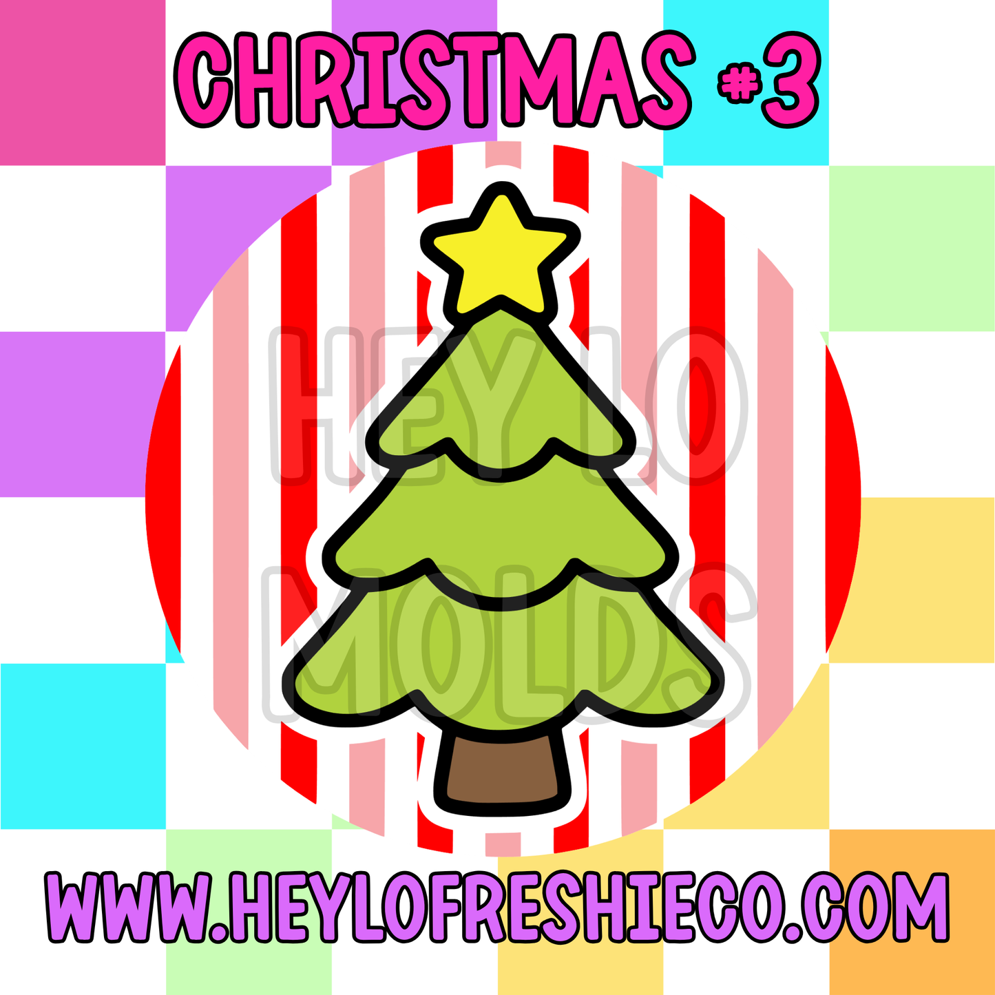 Pick Your Own (2.5 Inch Round) Cardstock - Christmas