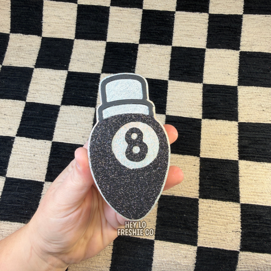8 Ball Christmas Light Silicone Mold