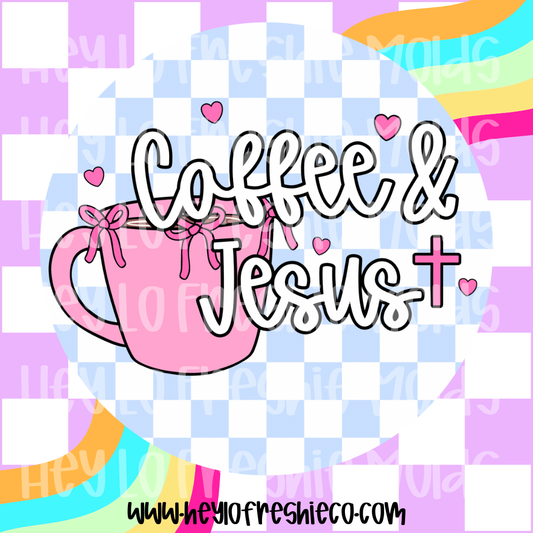 Round Cardstock | Coffee & Jesus