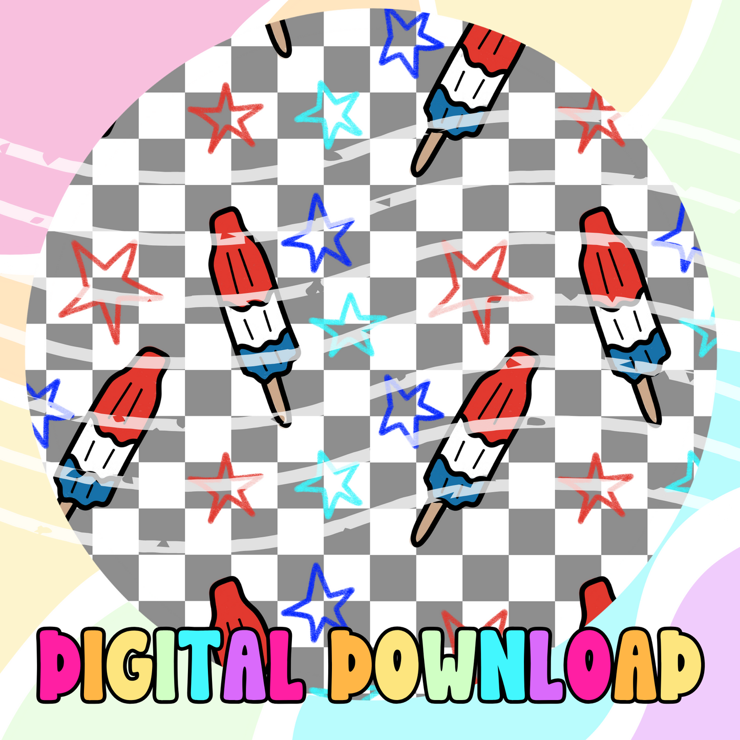 Digital Cardstock: Full Round/Square Drive