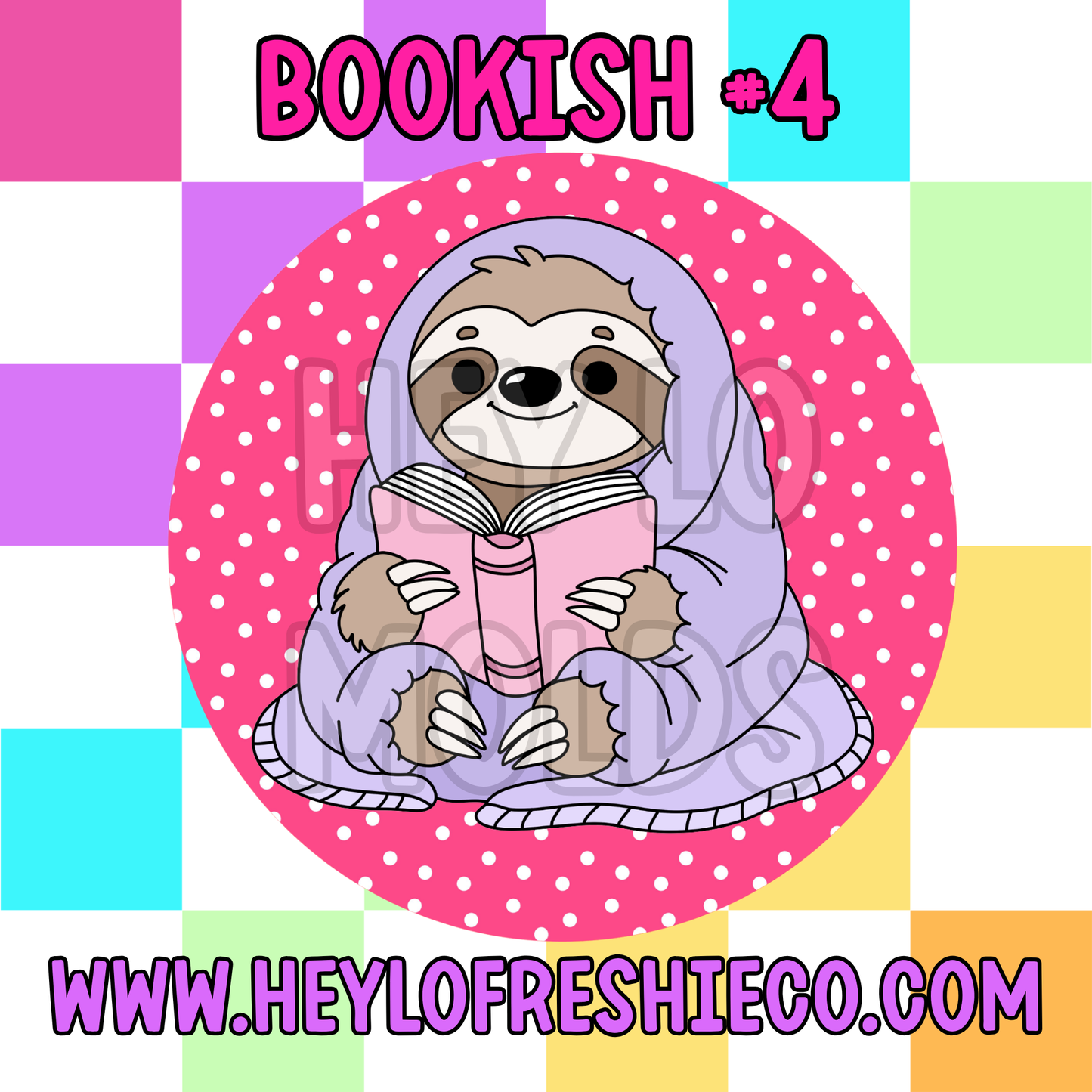 Pick Your Own (3 Inch Round) Cardstock - Bookish