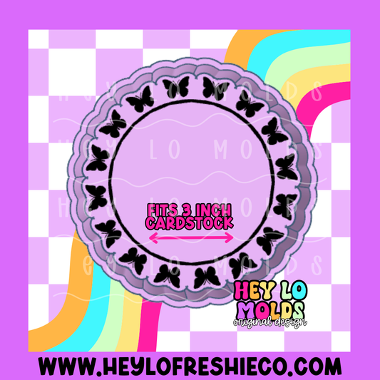 Butterfly Frame Silicone Mold