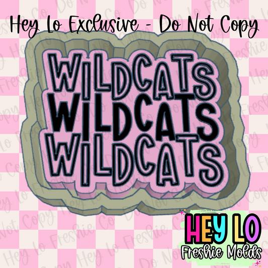 Wildcats Freshie Mold