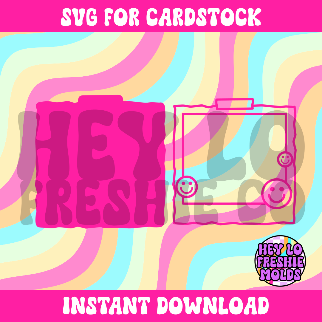 Smiley Polaroid | SVG DIGITAL DOWNLOAD