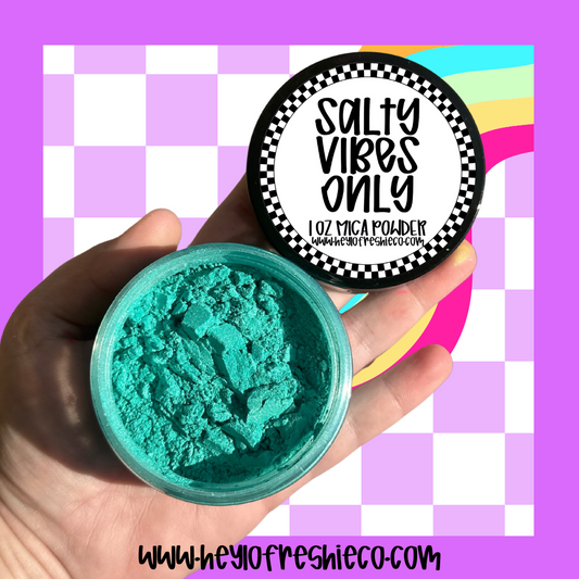 Salty Vibes Only Mica Powder
