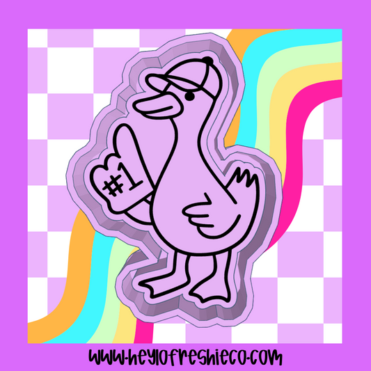 #1 Fan Goose Silicone Mold