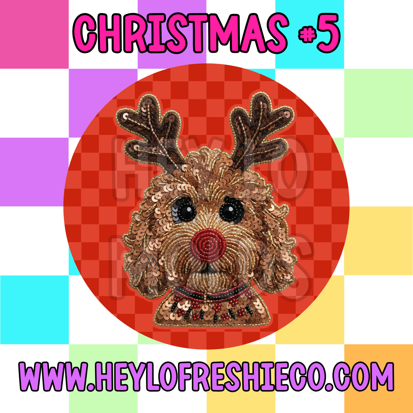 Pick Your Own (2.5 Inch Round) Cardstock - Christmas