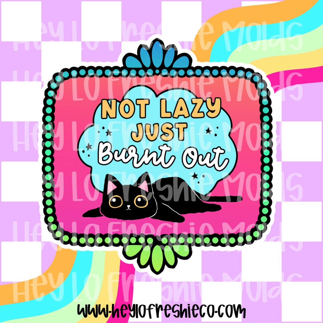 FULL Western Rectangle Frame Cardstock | Not Lazy Just Burnt Out – Hey ...
