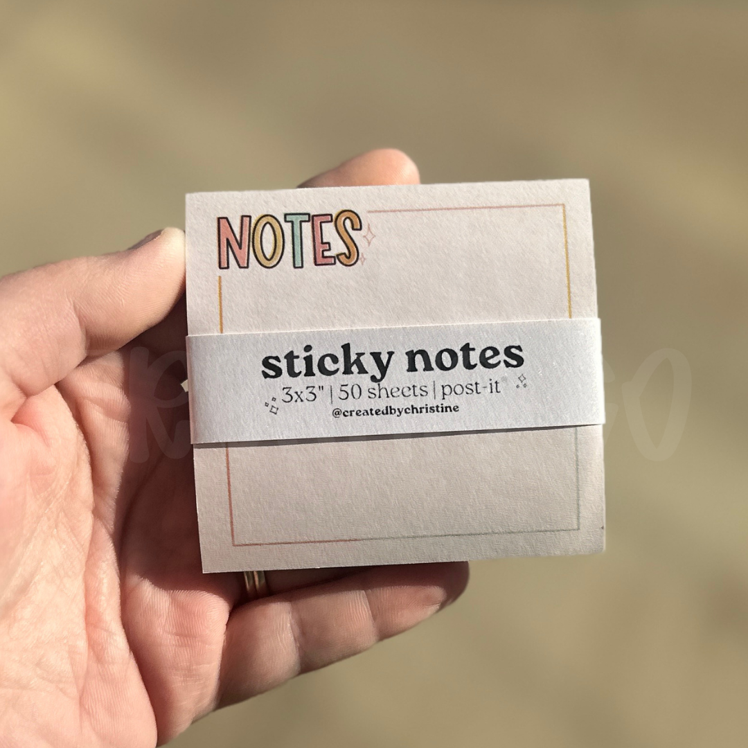Notes Sticky Notes