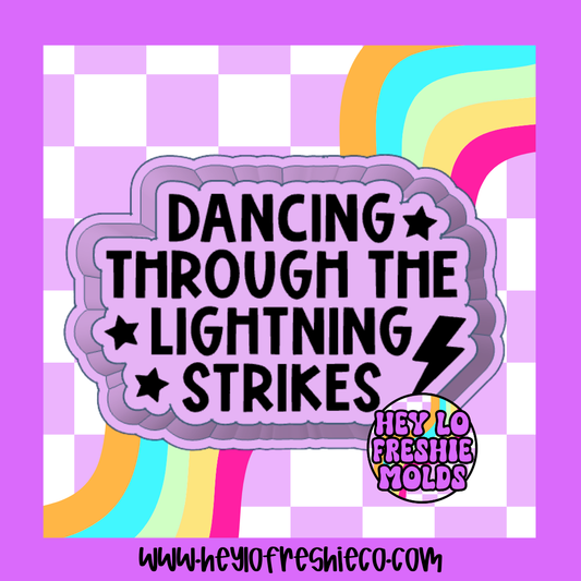 Dancing Through The Lightning Strikes Silicone Mold