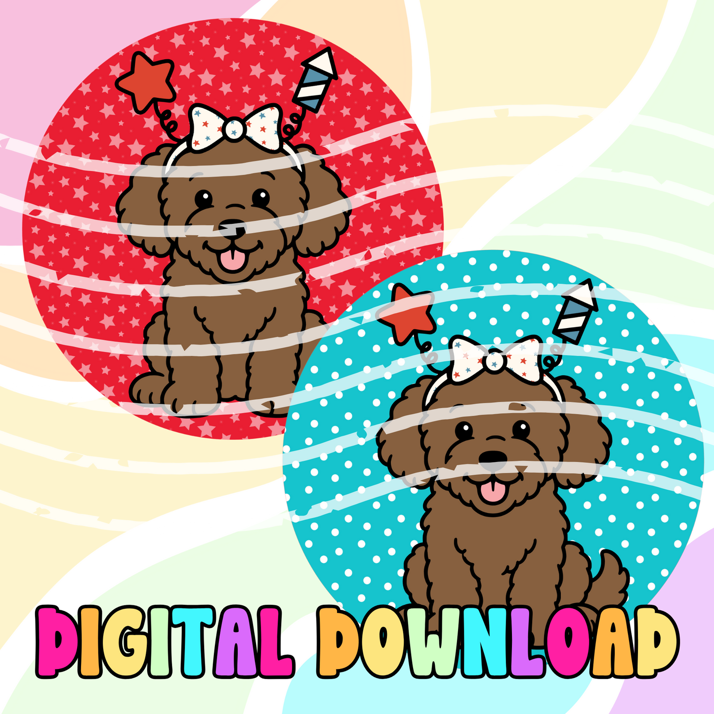 Digital Cardstock: Full Round/Square Drive