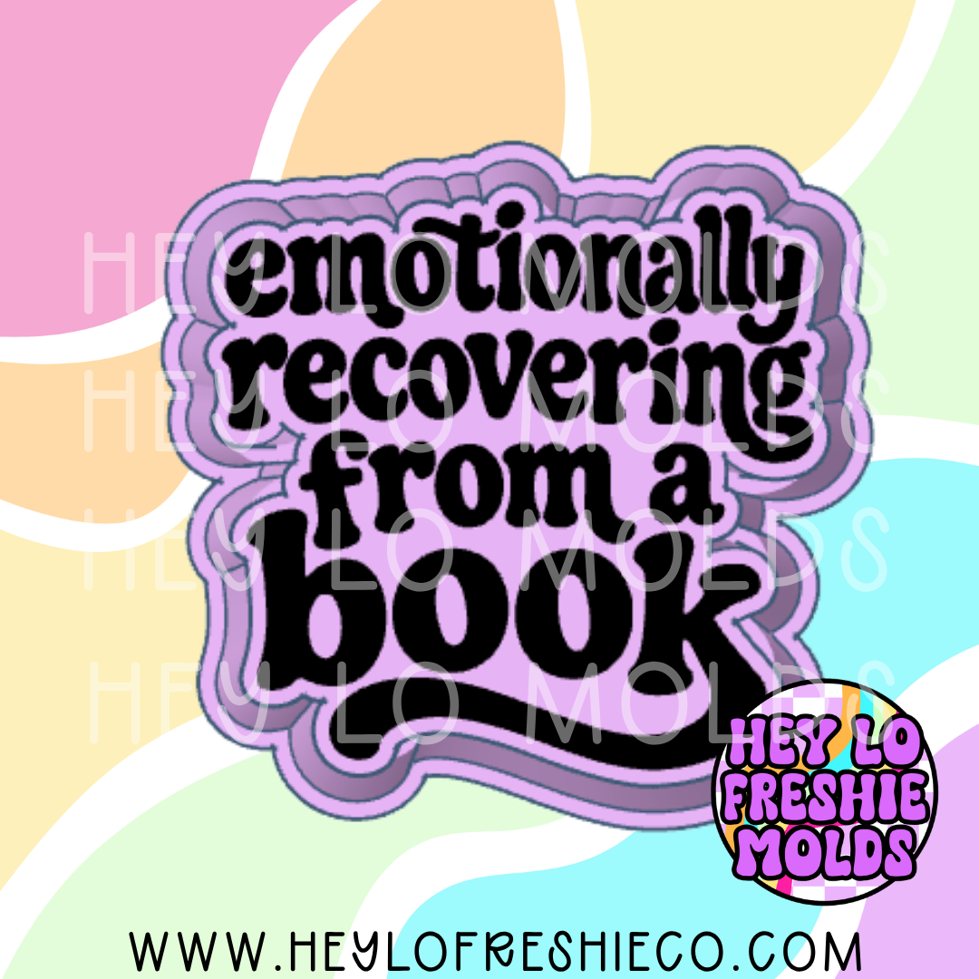 Emotionally Recovering From A Book Silicone Mold