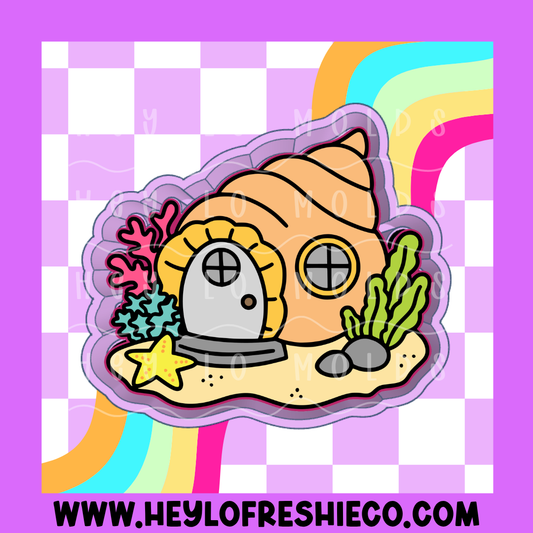 Shell House Silicone Mold