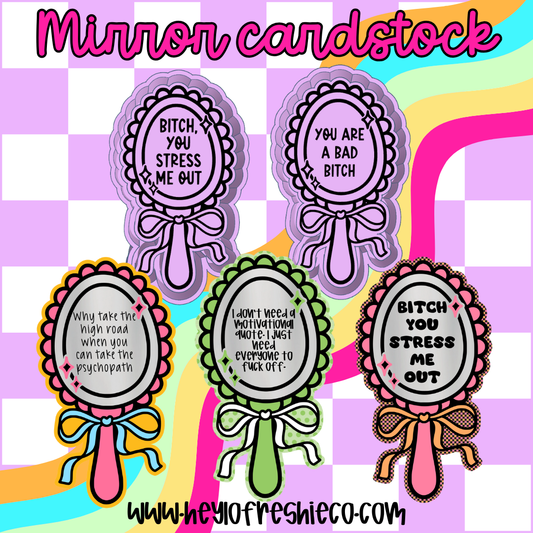 Mirror Cardstock Grab Bag | 10 Count