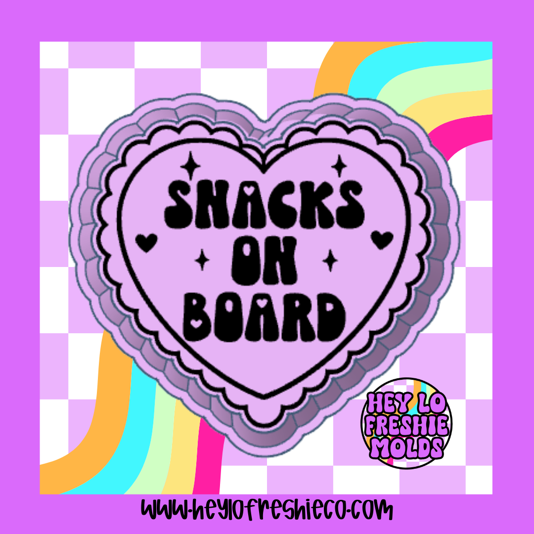 Snacks On Board Silicone Mold