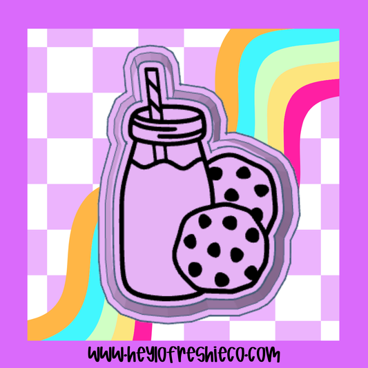Milk & Cookies Silicone Mold